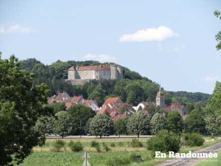 Vue sur le château de Ray-sur-Saône