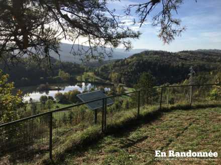 Belvédère des trois escaliers - Lac de Chanon