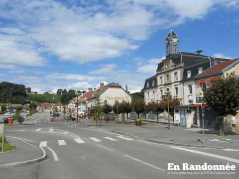 Montbéliard - Besançon par l'EuroVéloroute 6