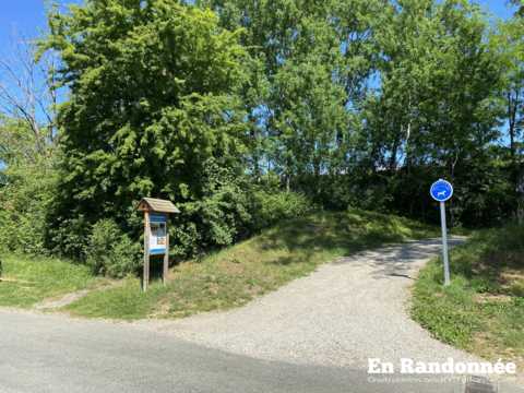 Le Chemin Vert entre Devecey et Moncey
